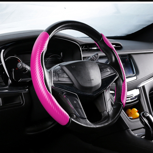 Carbon Fiber Steering Wheel Cover