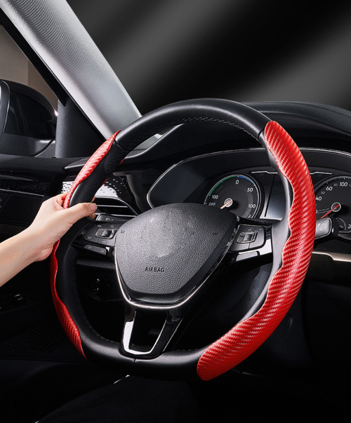 Carbon Fiber Steering Wheel Cover
