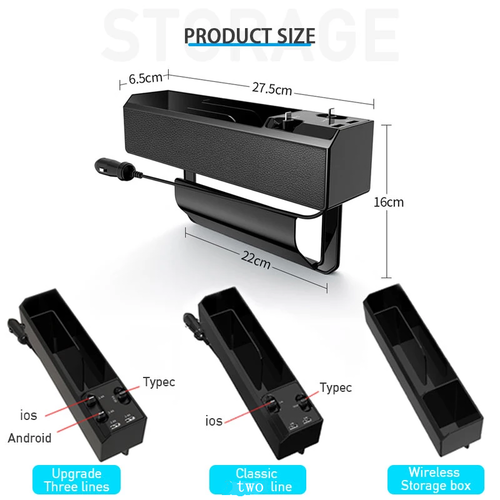 Car Seat Side Organizer