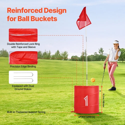 Backyard Golf Game, 9 Hole Golf Course, Golf Game Practice Games, Golf