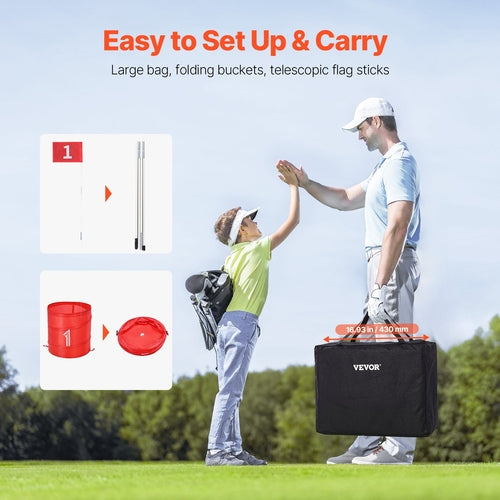 Backyard Golf Game, 9 Hole Golf Course, Golf Game Practice Games, Golf