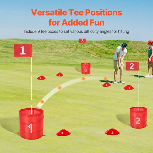 Backyard Golf Game, 9 Hole Golf Course, Golf Game Practice Games, Golf