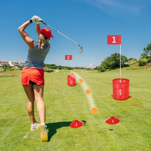 Backyard Golf Game, 9 Hole Golf Course, Golf Game Practice Games, Golf